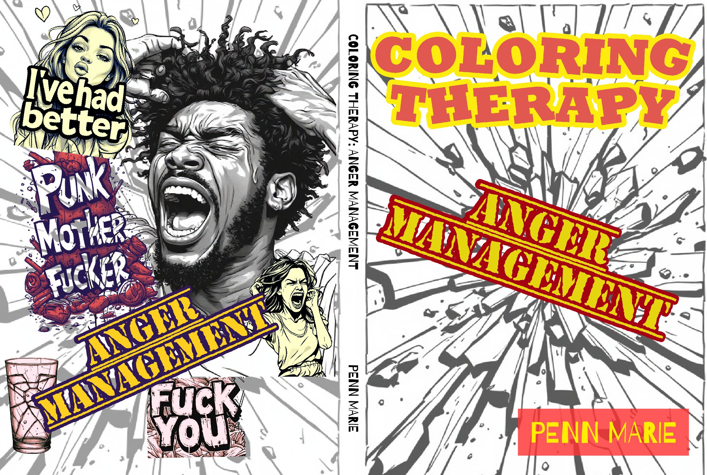 HARDCOVER ANGER MANAGEMENT (18.469 x 12.417 in)