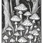 THE FOREST -from a coloring book for and about the outdoors- Produced by Penn Marie (16)