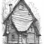 THE FOREST -from a coloring book for and about the outdoors- Produced by Penn Marie (24)