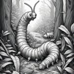 THE FOREST -from a coloring book for and about the outdoors- Produced by Penn Marie (4)