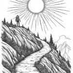 THE FOREST -from a coloring book for and about the outdoors- Produced by Penn Marie (41)