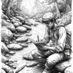 THE FOREST -from a coloring book for and about the outdoors- Produced by Penn Marie (59)
