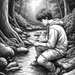 THE FOREST -from a coloring book for and about the outdoors- Produced by Penn Marie (62)