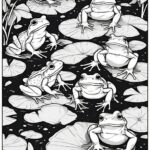 THE FOREST -from a coloring book for and about the outdoors- Produced by Penn Marie (83)