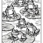 THE FOREST -from a coloring book for and about the outdoors- Produced by Penn Marie (84)
