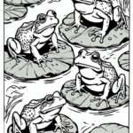 THE FOREST -from a coloring book for and about the outdoors- Produced by Penn Marie (85)