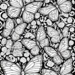 THE FOREST -from a coloring book for and about the outdoors- Produced by Penn Marie (92)